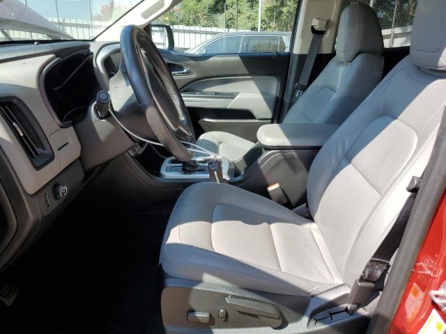 1GCGSBE32F1162917 - 2015 CHEVROLET COLORADO LT RED photo 7