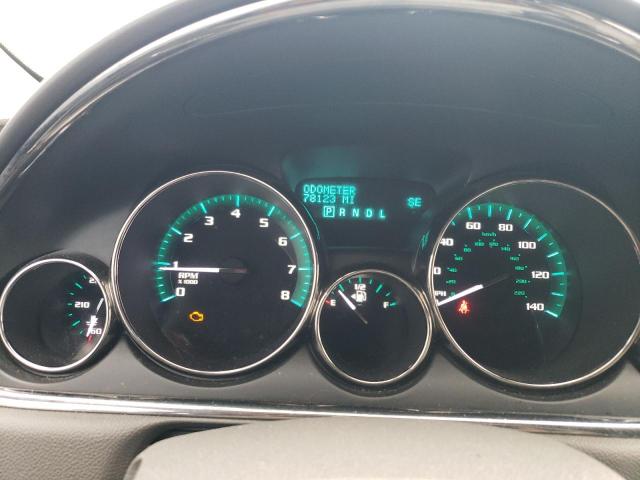 5GAKRBKD1HJ349251 - 2017 BUICK ENCLAVE WHITE photo 9