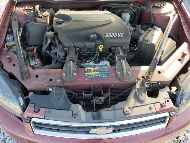 2G1WB58K269114208 - 2006 CHEVROLET IMPALA LS RED photo 11