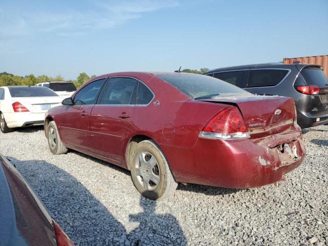 2G1WB58K269114208 - 2006 CHEVROLET IMPALA LS RED photo 2