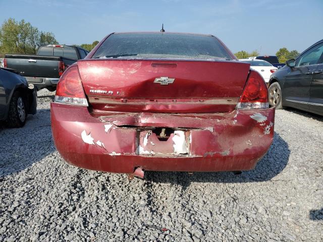 2G1WB58K269114208 - 2006 CHEVROLET IMPALA LS RED photo 6