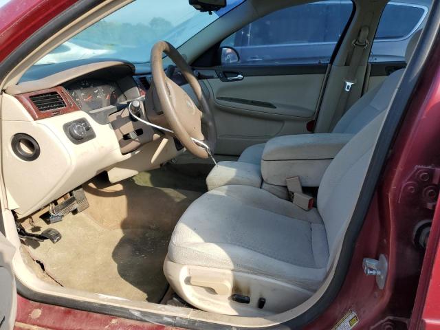 2G1WB58K269114208 - 2006 CHEVROLET IMPALA LS RED photo 7