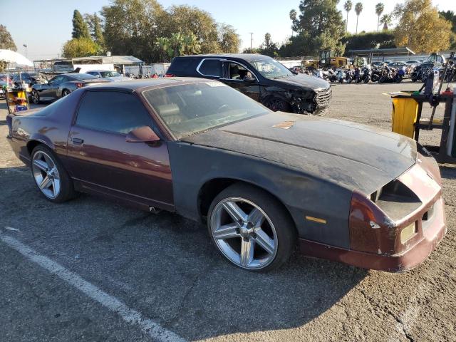 1G1FP21F2HL116209 - 1987 CHEVROLET CAMARO BURGUNDY photo 4