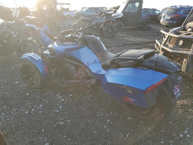 2BXREDD26KV001908 - 2019 CAN-AM SPYDER ROA F3-T BLUE photo 3