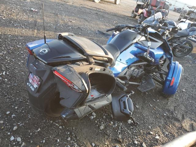 2BXREDD26KV001908 - 2019 CAN-AM SPYDER ROA F3-T BLUE photo 4