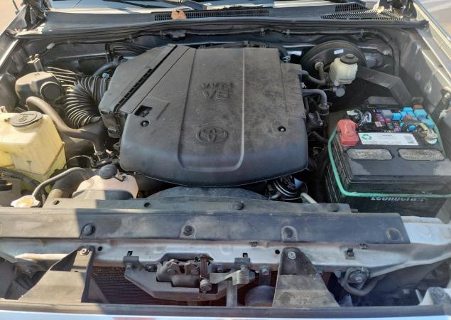 5TFJU4GN5FX079702 - 2015 TOYOTA TACOMA DOUBLE CAB PRERUNNER SILVER photo 11