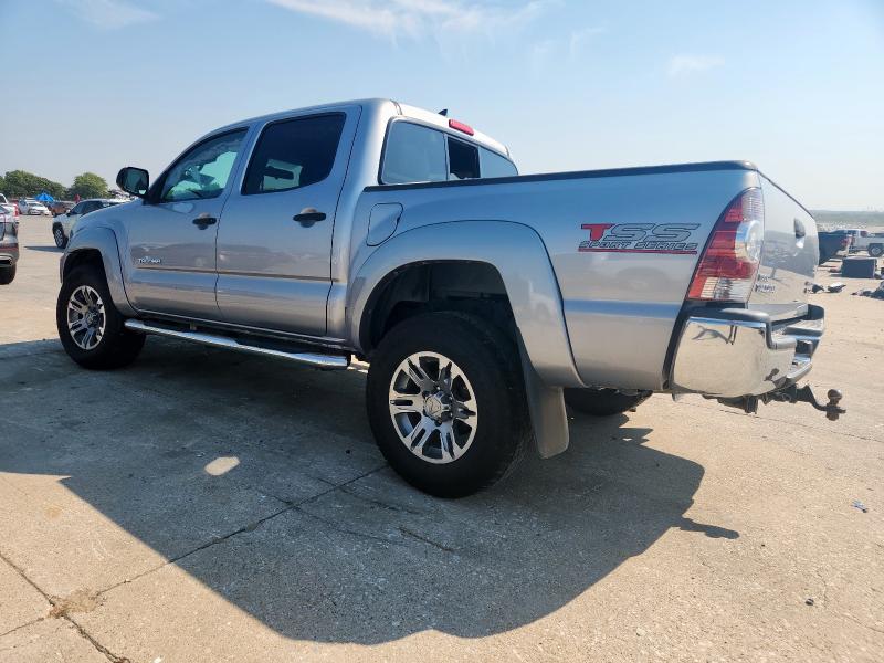 5TFJU4GN5FX079702 - 2015 TOYOTA TACOMA DOUBLE CAB PRERUNNER SILVER photo 2