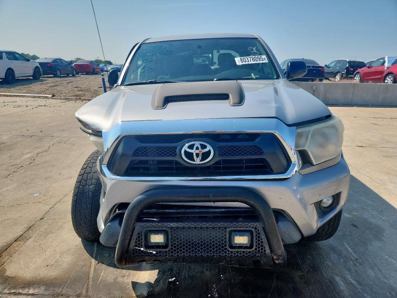 5TFJU4GN5FX079702 - 2015 TOYOTA TACOMA DOUBLE CAB PRERUNNER SILVER photo 5