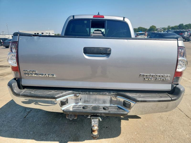 5TFJU4GN5FX079702 - 2015 TOYOTA TACOMA DOUBLE CAB PRERUNNER SILVER photo 6