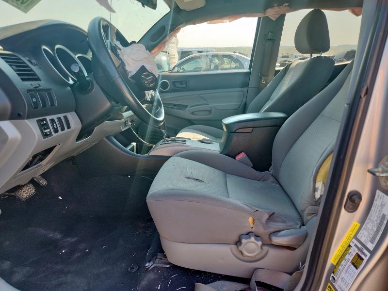 5TFJU4GN5FX079702 - 2015 TOYOTA TACOMA DOUBLE CAB PRERUNNER SILVER photo 7