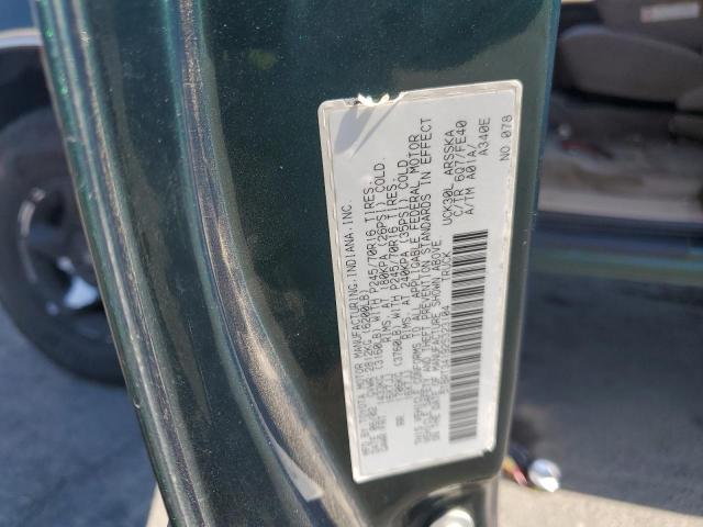 5TBRT34192S323104 - 2002 TOYOTA TUNDRA ACCESS CAB GREEN photo 12