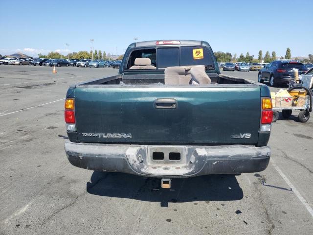 5TBRT34192S323104 - 2002 TOYOTA TUNDRA ACCESS CAB GREEN photo 6