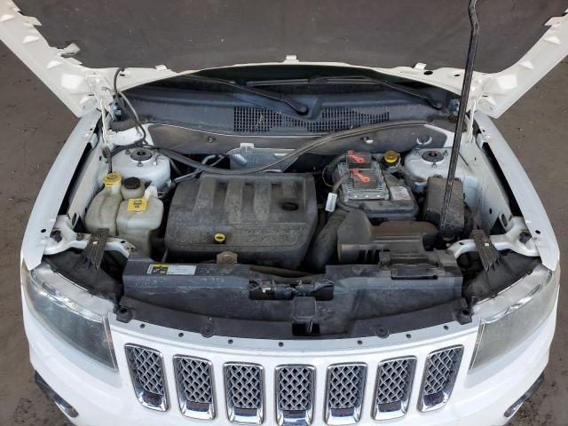 1C4NJDCB2ED705079 - 2014 JEEP COMPASS LIMITED თეთრი ფოტო 12