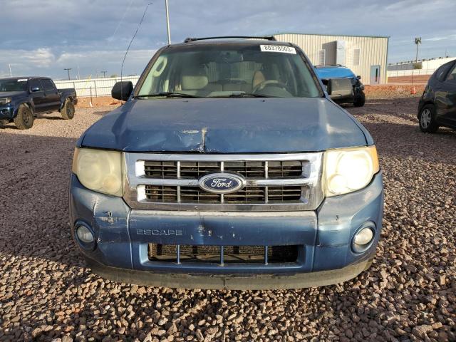 1FMCU0DG6AKB93586 - 2010 FORD ESCAPE XLT BLUE photo 5