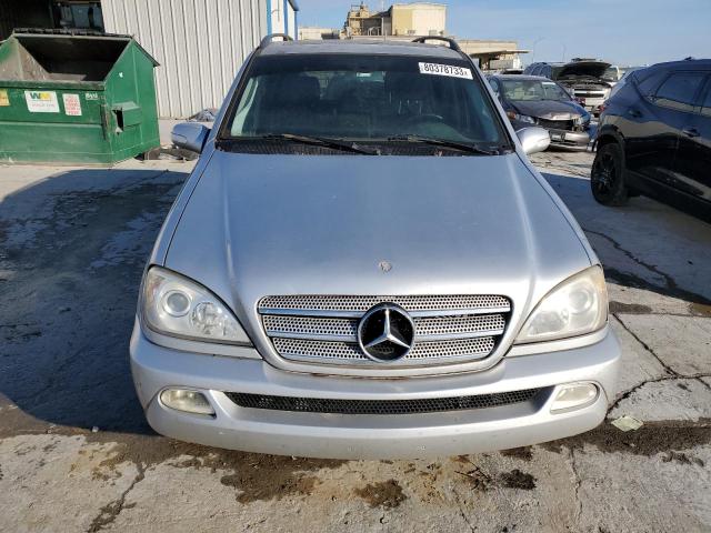 4JGAB57E23A450949 - 2003 MERCEDES-BENZ ML 350 SILVER photo 5