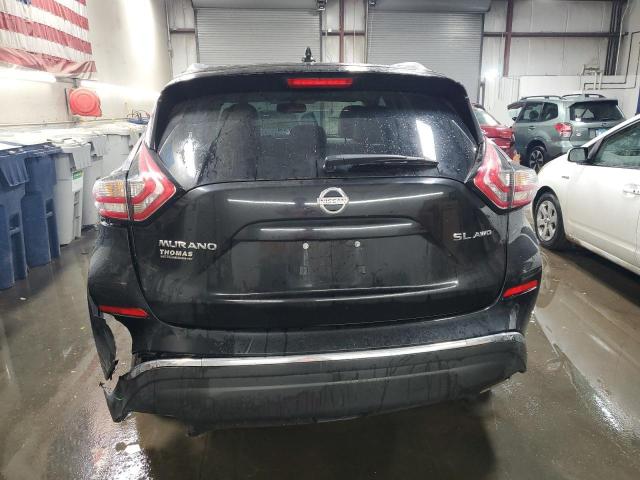 5N1AZ2MH3GN163868 - 2016 NISSAN MURANO S BLACK photo 6