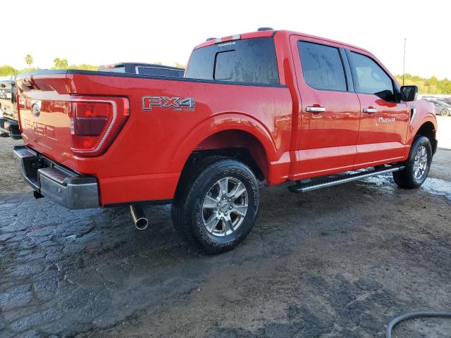 1FTFW1E59NKE35260 - 2022 FORD F150 SUPERCREW RED photo 3