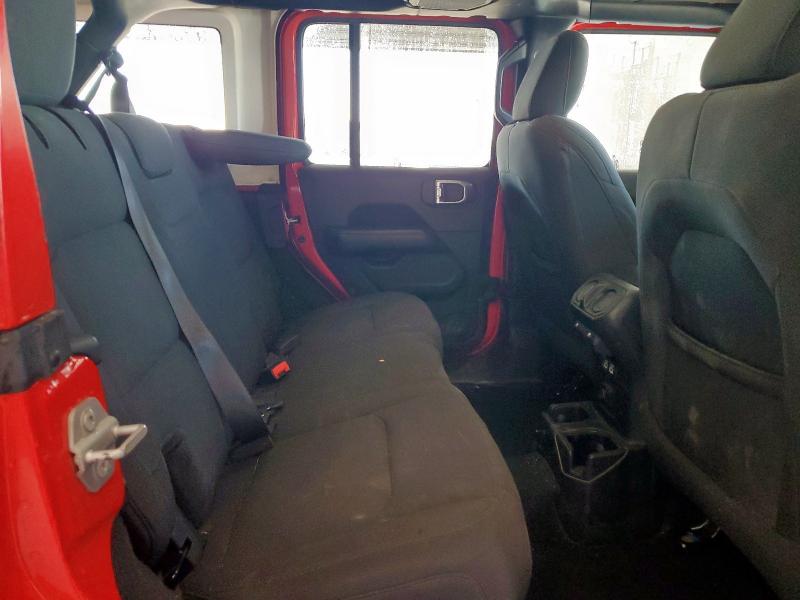 1C4HJXEN3LW213183 - 2020 JEEP WRANGLER UNLIMITED SAHARA RED photo 10