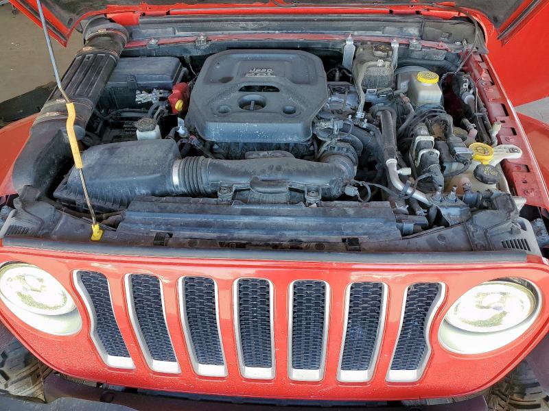 1C4HJXEN3LW213183 - 2020 JEEP WRANGLER UNLIMITED SAHARA RED photo 11