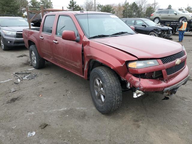 1GCJTCDE1A8141519 - 2010 CHEVROLET COLORADO LT MAROON photo 4