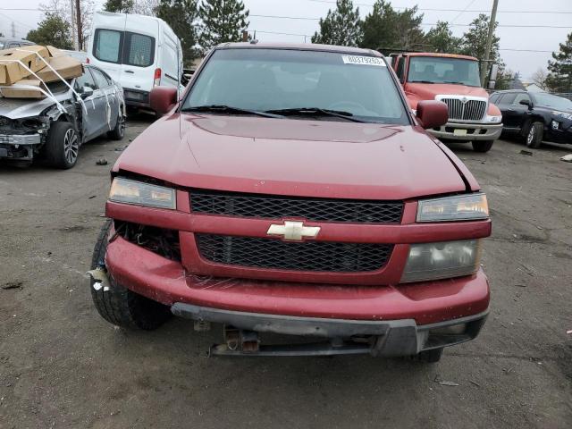 1GCJTCDE1A8141519 - 2010 CHEVROLET COLORADO LT MAROON photo 5