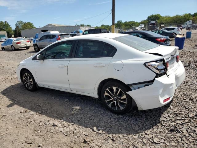 19XFB2F8XFE048621 - 2015 HONDA CIVIC EX WHITE photo 2
