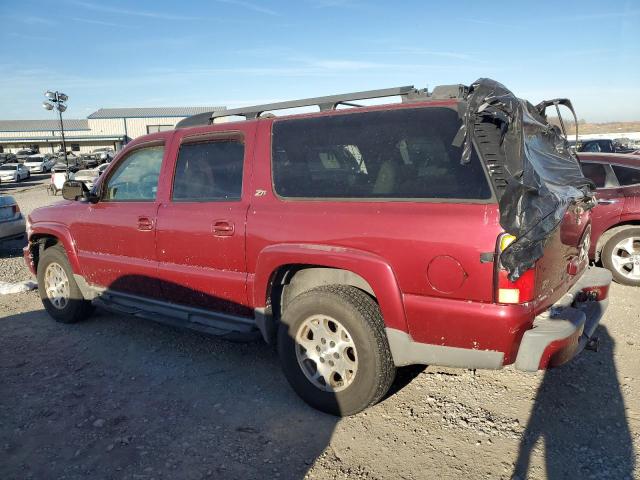 3GNFK16Z84G233780 - 2004 CHEVROLET SUBURBAN K1500 BURGUNDY photo 2