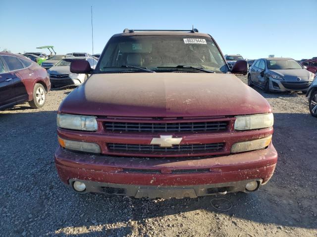 3GNFK16Z84G233780 - 2004 CHEVROLET SUBURBAN K1500 BURGUNDY photo 5