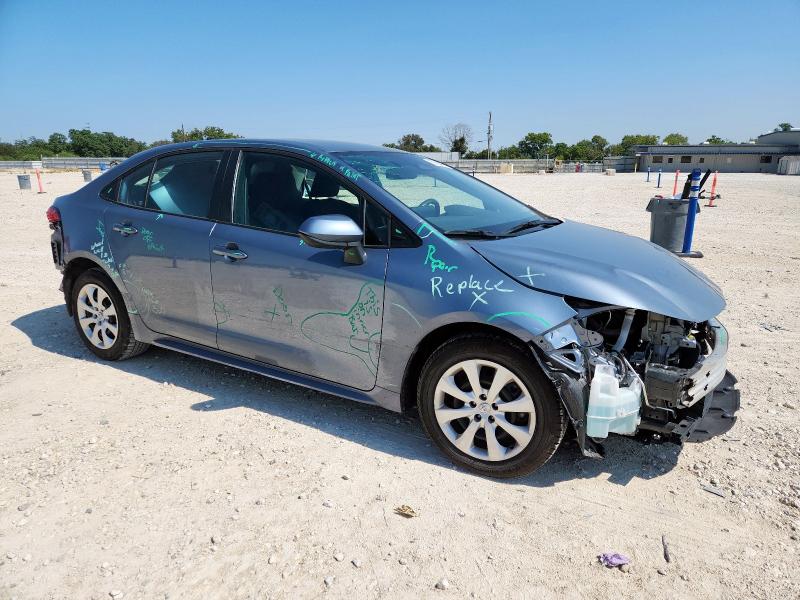 5YFB4MDE9RP125835 - 2024 TOYOTA COROLLA LE Niebieski zdjęcie 4