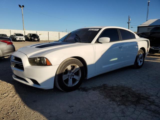 2C3CDXBG3DH537004 - 2013 DODGE CHARGER SE WHITE photo 1