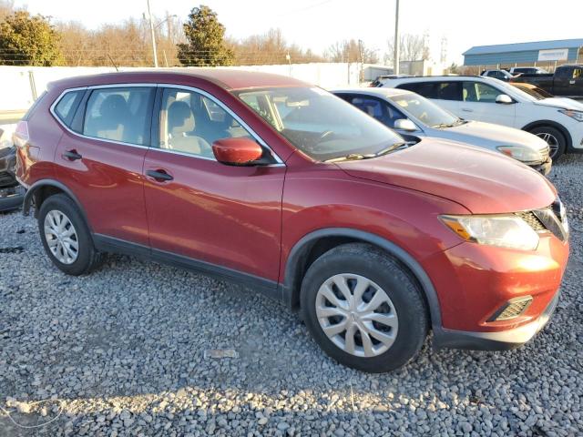 KNMAT2MV2GP679011 - 2016 NISSAN ROGUE S RED photo 4