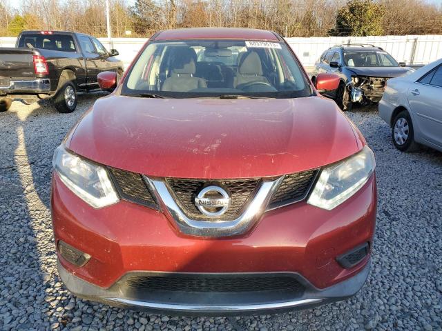 KNMAT2MV2GP679011 - 2016 NISSAN ROGUE S RED photo 5