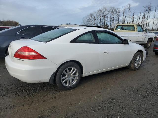 1HGCM72654A011475 - 2004 HONDA ACCORD EX WHITE photo 3