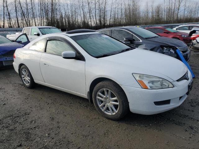 1HGCM72654A011475 - 2004 HONDA ACCORD EX WHITE photo 4