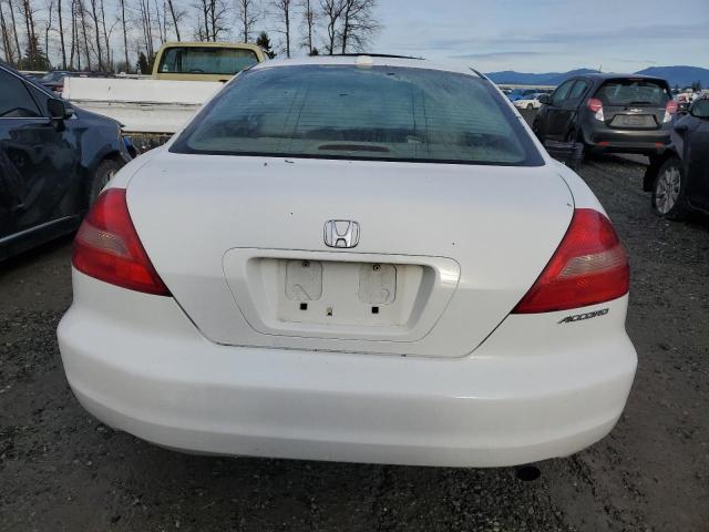 1HGCM72654A011475 - 2004 HONDA ACCORD EX WHITE photo 6