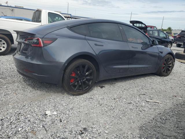 5YJ3E1EC3MF914354 - 2021 TESLA MODEL 3 GRAY photo 3