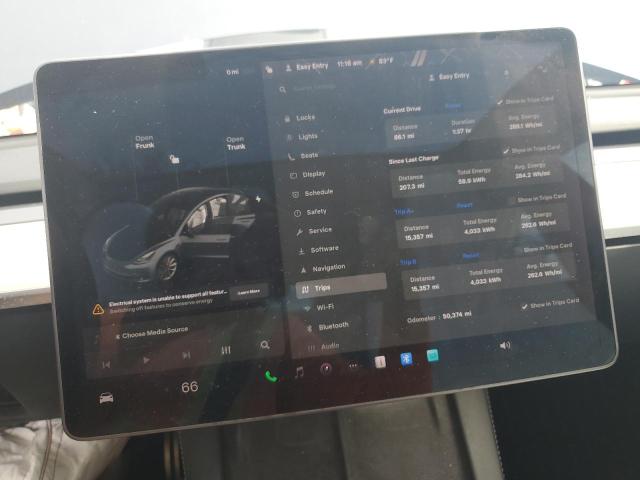 5YJ3E1EC3MF914354 - 2021 TESLA MODEL 3 GRAY photo 9