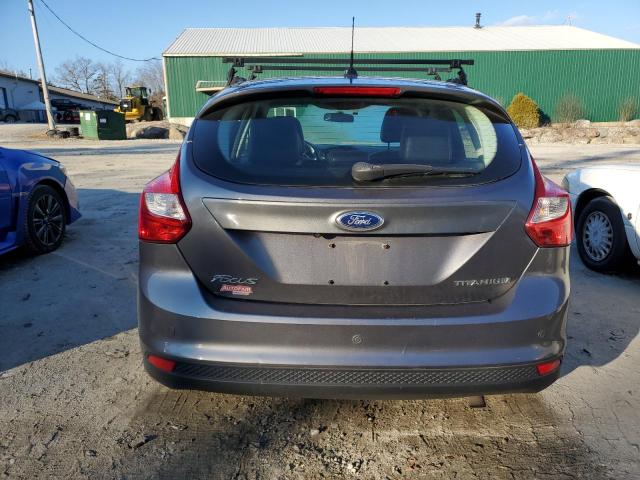 1FADP3N22DL348515 - 2013 FORD FOCUS TITANIUM CHARCOAL photo 6