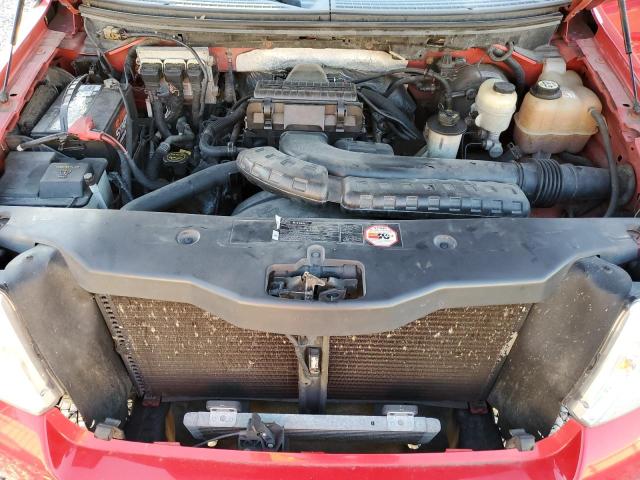 1FTPX14V16FB48539 - 2006 FORD F150 RED photo 11