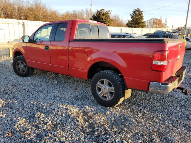 1FTPX14V16FB48539 - 2006 FORD F150 RED photo 2