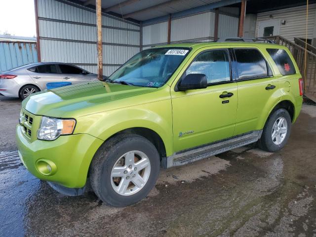 1FMCU5K34BKB69883 - 2011 FORD ESCAPE HYBRID GREEN photo 1