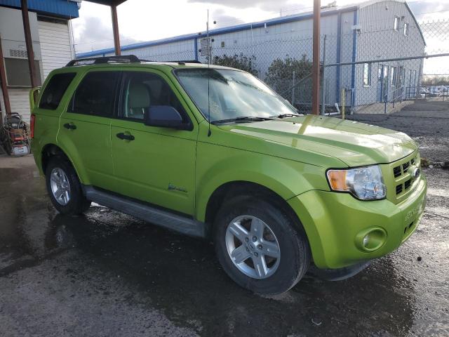 1FMCU5K34BKB69883 - 2011 FORD ESCAPE HYBRID GREEN photo 4