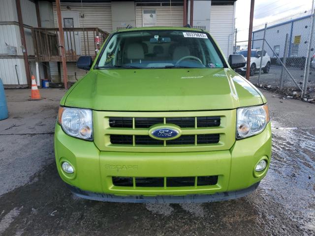 1FMCU5K34BKB69883 - 2011 FORD ESCAPE HYBRID GREEN photo 5