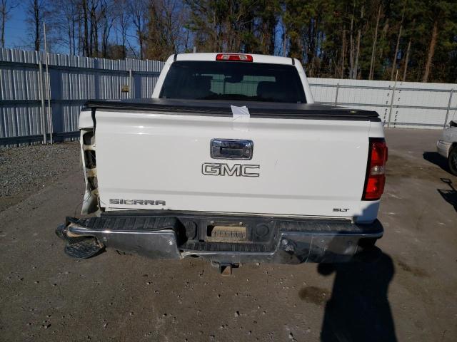 3GTU2VEC9EG561764 - 2014 GMC SIERRA K1500 SLT WHITE photo 6