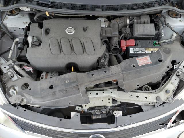 3N1BC1CP6BL506651 - 2011 NISSAN VERSA S SILVER photo 11