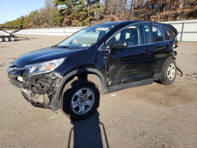 2HKRM4H39GH701537 - 2016 HONDA CR-V LX BLACK photo 1