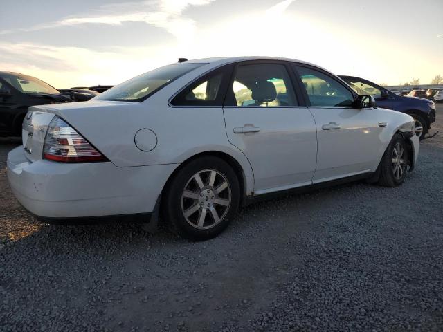 1FAHP24W18G149938 - 2008 FORD TAURUS SEL WHITE photo 3