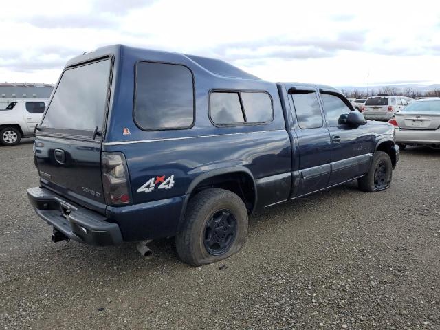 1GCEK19T05Z275941 - 2005 CHEVROLET silverado K1500 BLUE photo 3