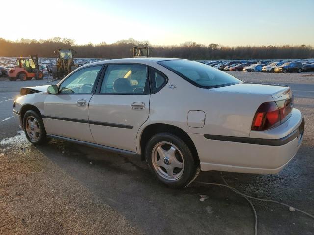 2G1WF55E239262843 - 2003 CHEVROLET IMPALA CREAM photo 2