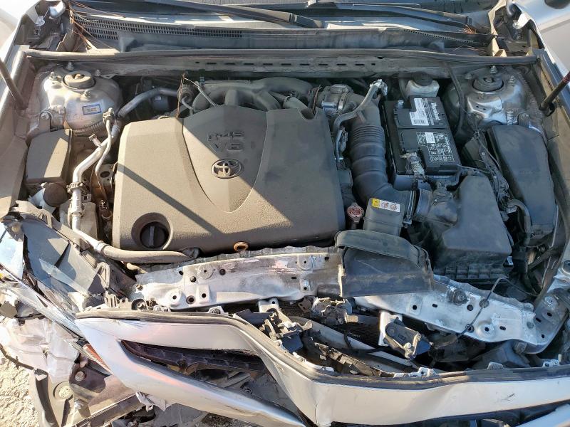 4T1BZ1HKXKU029636 - 2019 TOYOTA CAMRY XSE ვერცხლისფერი ფოტო 11